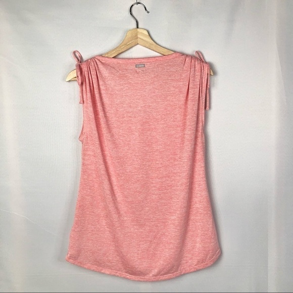 Columbia Pink Mount Carmel Lightweight Athletic Tee M - Picture 3 of 6